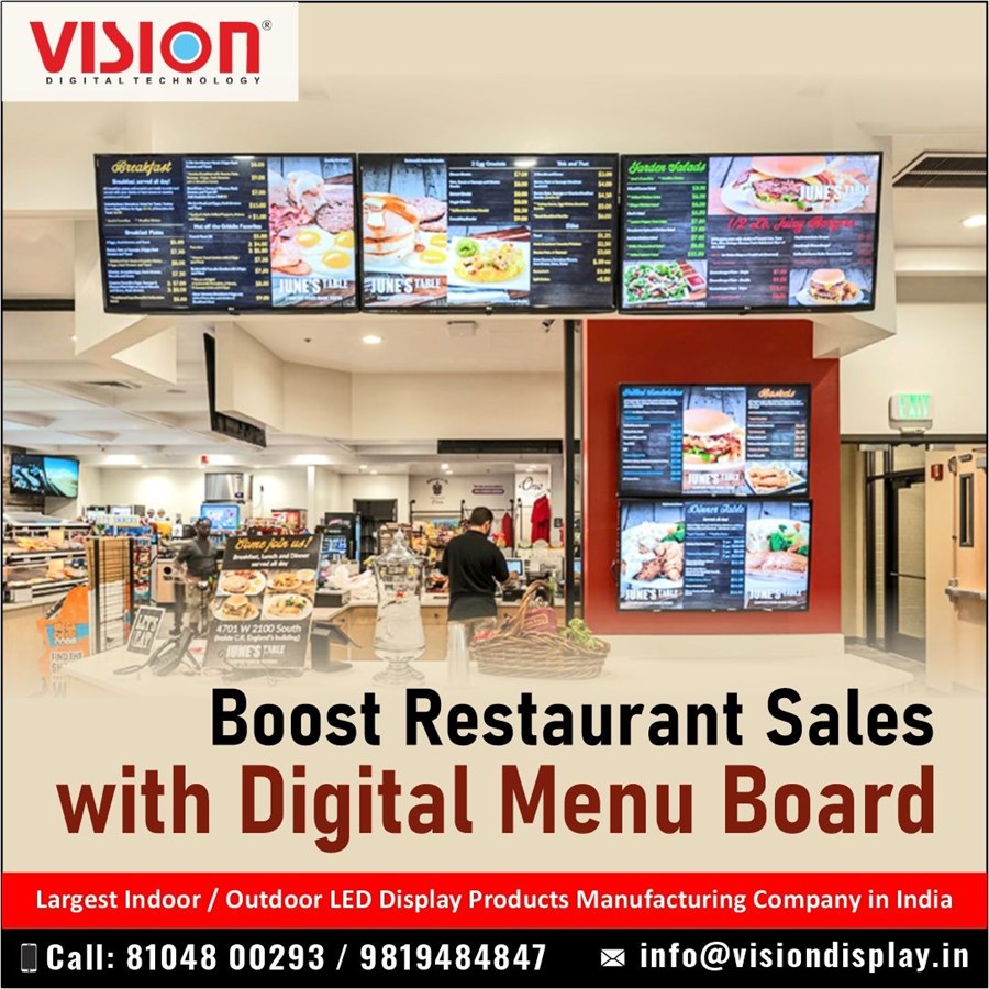 advertising display screens india brands